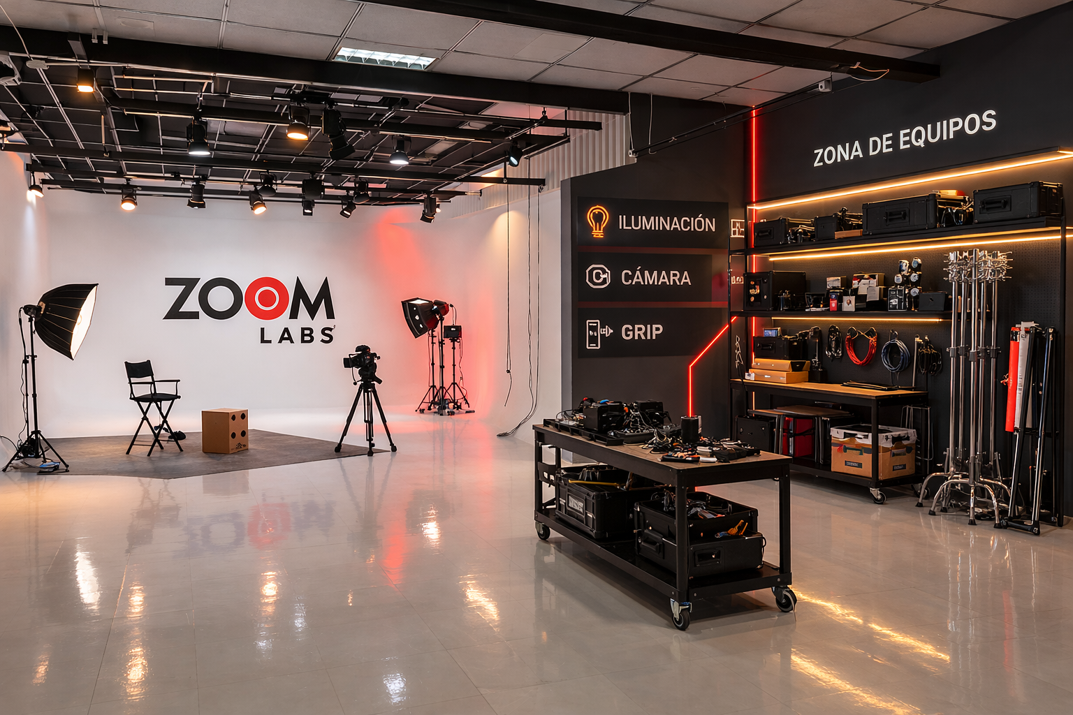 Espacio de equipos ZOOM LABS